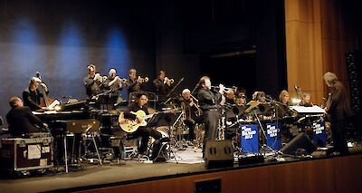 Ankündigungsmotiv für die Veranstaltung WDR Big Band -- retrospective