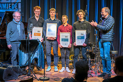 Ankündigungsmotiv für die Veranstaltung Young Jazz Talent Award 2023 – Piano Only