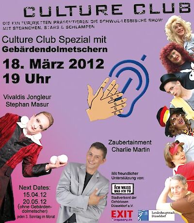 Announcement image for the event Culture Club