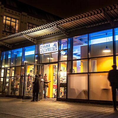 Ankündigungsmotiv für die Veranstaltung Jam Session – JazzWorkshop der Clara-Schumann-Musikschule