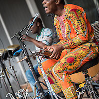 Jazz und Weltmusik im Hofgarten 19.08.2017 – Adjiri Odametey – Ulrike Schumann